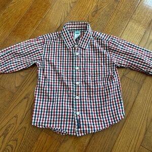 Old Navy 3T plaid shirt